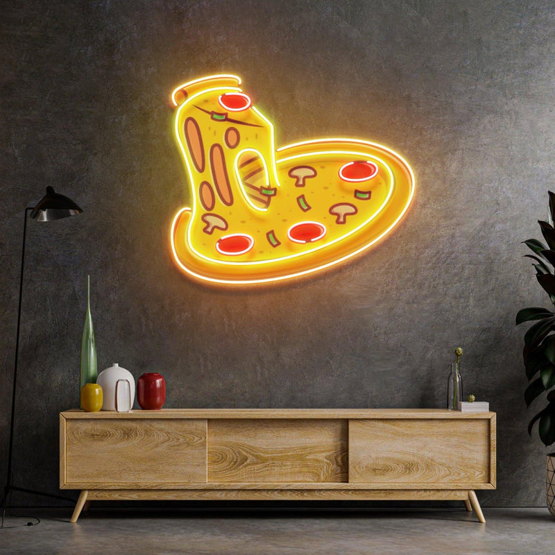 Neon acrylic artwork