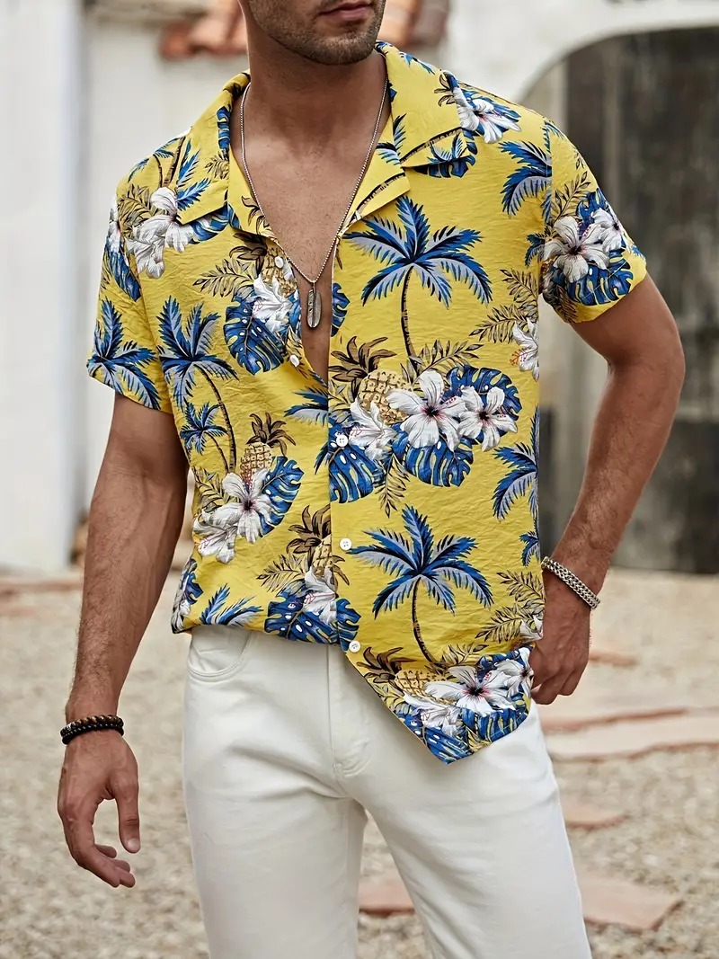 Floral Hawaiian Shirt