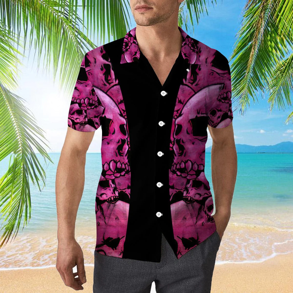 Skull Hawaiian Shirts